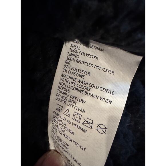 Prana Women’s Gray Quilted Insulated Skirt Size Large – Zip Front Winter - Picture 8 of 11